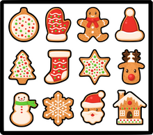Load image into Gallery viewer, 12 Multi Christmas 2&quot; Minis Cutter