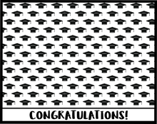 Load image into Gallery viewer, Congratulations Graduation Card 5x4 - Dots and Bows Designs