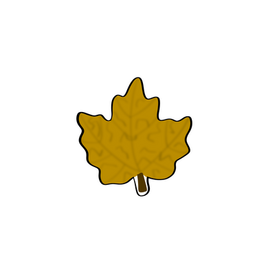 Fall Maple Leaf STL Cutter File