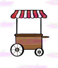 Load image into Gallery viewer, Food Cart Cutter - Dots and Bows Designs
