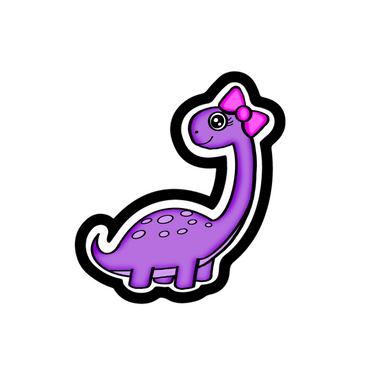 Girly Brontosaurus Cutter