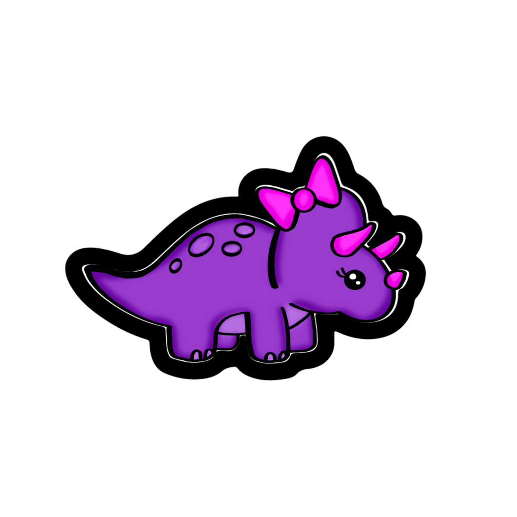 Girly Triceratops Cutter