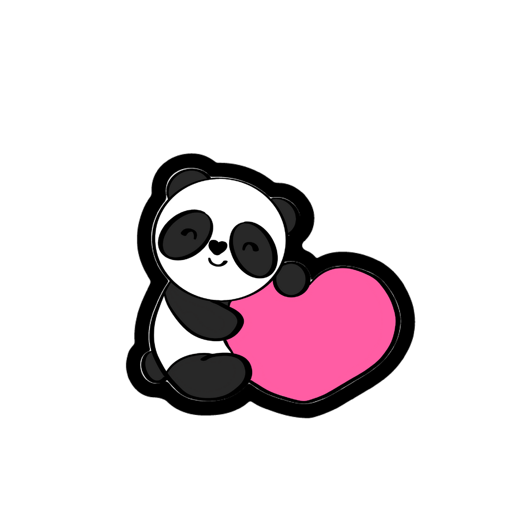 Heart Panda Cutter