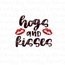 Load image into Gallery viewer, Hogs and Kisses 2-piece Stencil