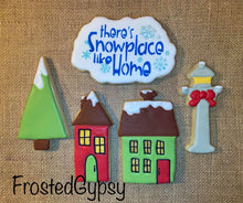 Load image into Gallery viewer, Snowplace Like Home 2 Piece Stencil