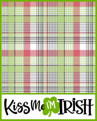 Kiss Me I'm Irish 4x5 Backer Card