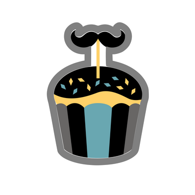Mustache Cupcake Cutter