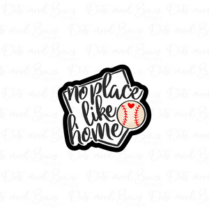 No Place Like Home Cutter - Dots and Bows Designs