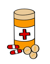 Load image into Gallery viewer, Pill Bottle Cutter - Dots and Bows Designs