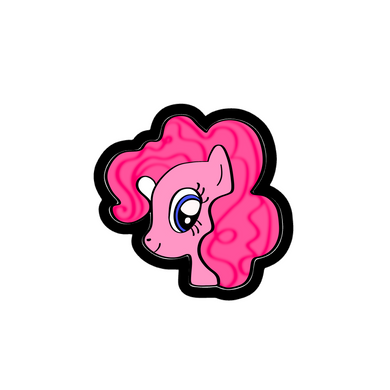 Pinkie Pie Pony STL Cutter File
