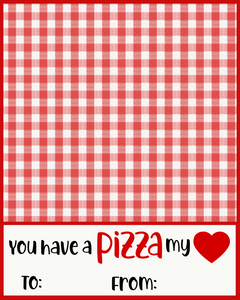Pizza My Heart Card 4x5
