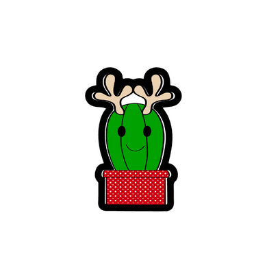 Reindeer Cactus STL Cutter File