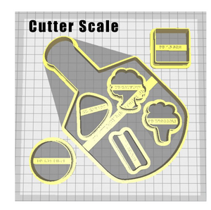 Pizza/Charcuterie Board Cutter/Set