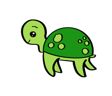 Load image into Gallery viewer, Sea Turtle Cutter - Dots and Bows Designs