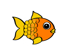 Load image into Gallery viewer, Tropical Fish Cutter - Dots and Bows Designs