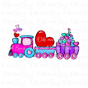 Valentine Train Cutter Set