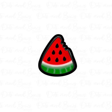 Watermelon Slice Cutter - Dots and Bows Designs
