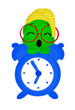 Load image into Gallery viewer, Worm Clock Cutter - Dots and Bows Designs