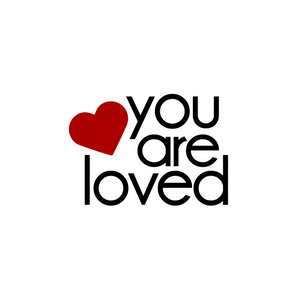 You Are Loved Stencil